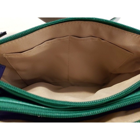 NWT Mondani double-zip crossbody purse/bag - Picture 5 of 6